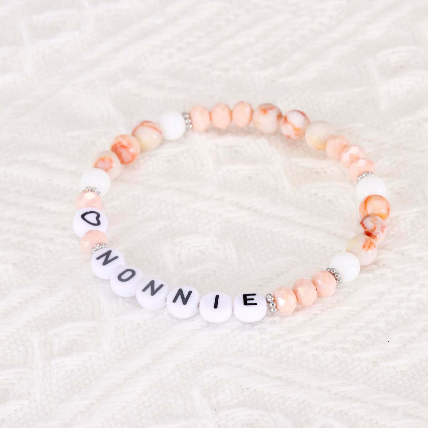 HUTIMY Nonnie Gift for Women from Grandkids Grandma Birthday Mothers Day Best Nonnie Bracelet