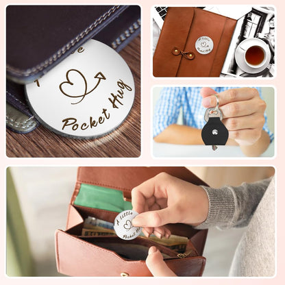 Pocket Hug Token Valentines Day Gifts For Him Graduation Gifts Back To School Gifts 2026 Eatser Basket Stuffer Keepsake