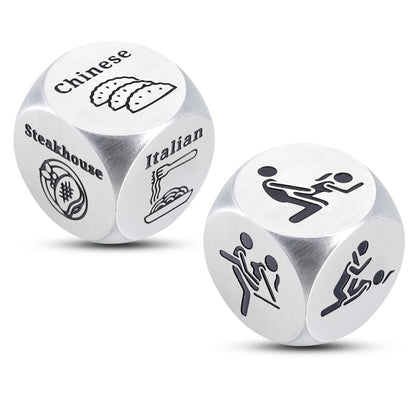 Sexy Position Dice for Husband Valentines Day Gift for Men Adult Games for Couples Date Night Valentines Day Gifts for Couples Game for Adults Naughty Date Night Dice Gift Ideas for Husband Wife 2 Pcs