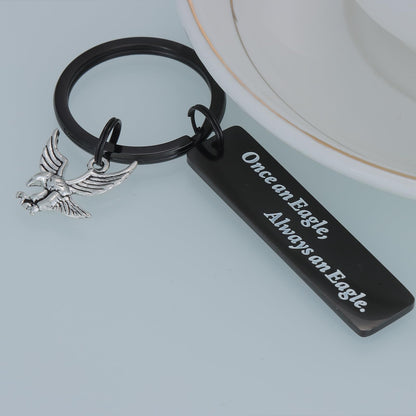 HUTIMY Eagle Scout Teens Christmas Birthday Keychain Gift Ideas Ceremony Boy Scout Key Chain
