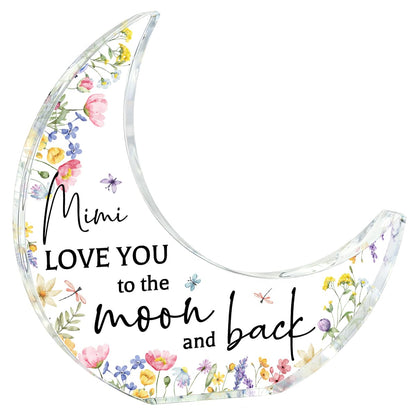 Gifts for Mimi Delicate Mimi Christmas Gifts from Grandkids Acrylic 5.0 x 5.0 Inches Christmas Thanksgiving Birthday Valentine's Day Gifts for Mimi, Gifts Ideas for Mimi