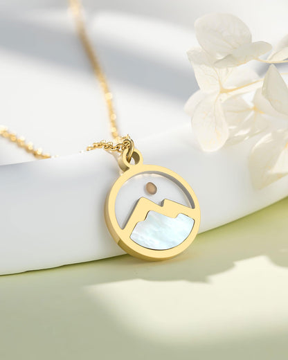 Eryuor Silver/Gold Moving Mountains Mustard Seed Faith Necklace, Inspirational Christian Gifts for Teen Girls & Women