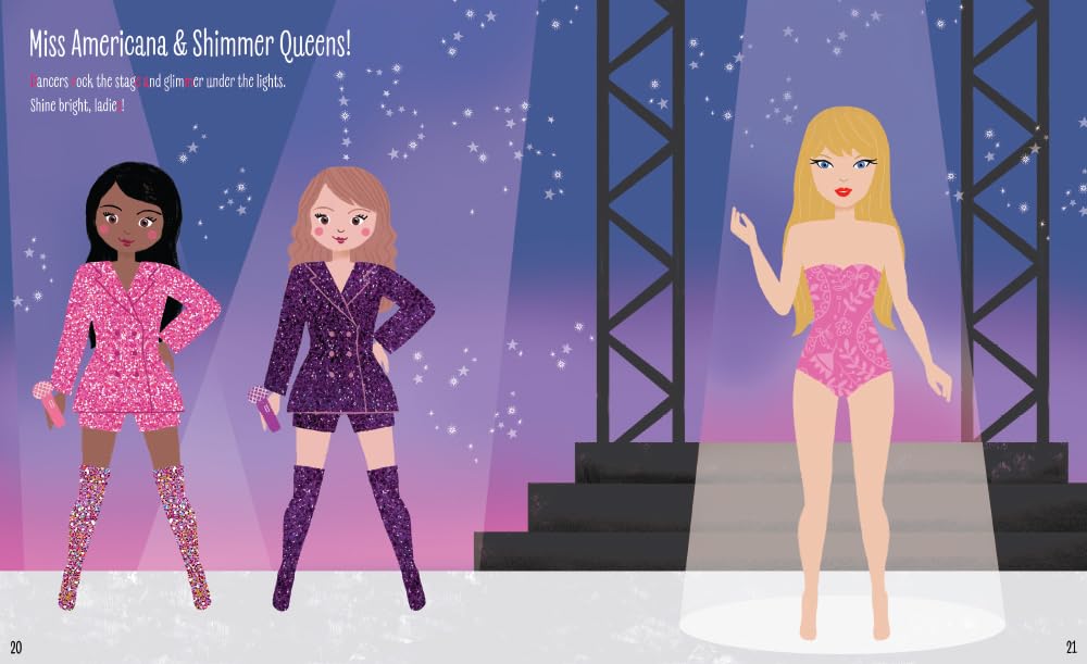 My Sticker Dress-Up®: Swifties: Fun and Creative Activity Book for Swifties of all ages with 500+ Reusable Stickers!