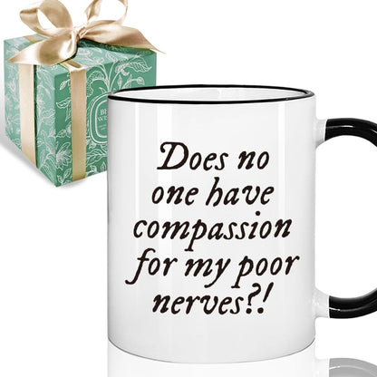 Pride and Prejudice Mug Gifts for Book Lovers, Jane Austen Mr Collins Quote Gifts for Book Lovers, Funny Literary Gift for Readers, Birthday Graduation Gift for Jane Austen Fans 11oz