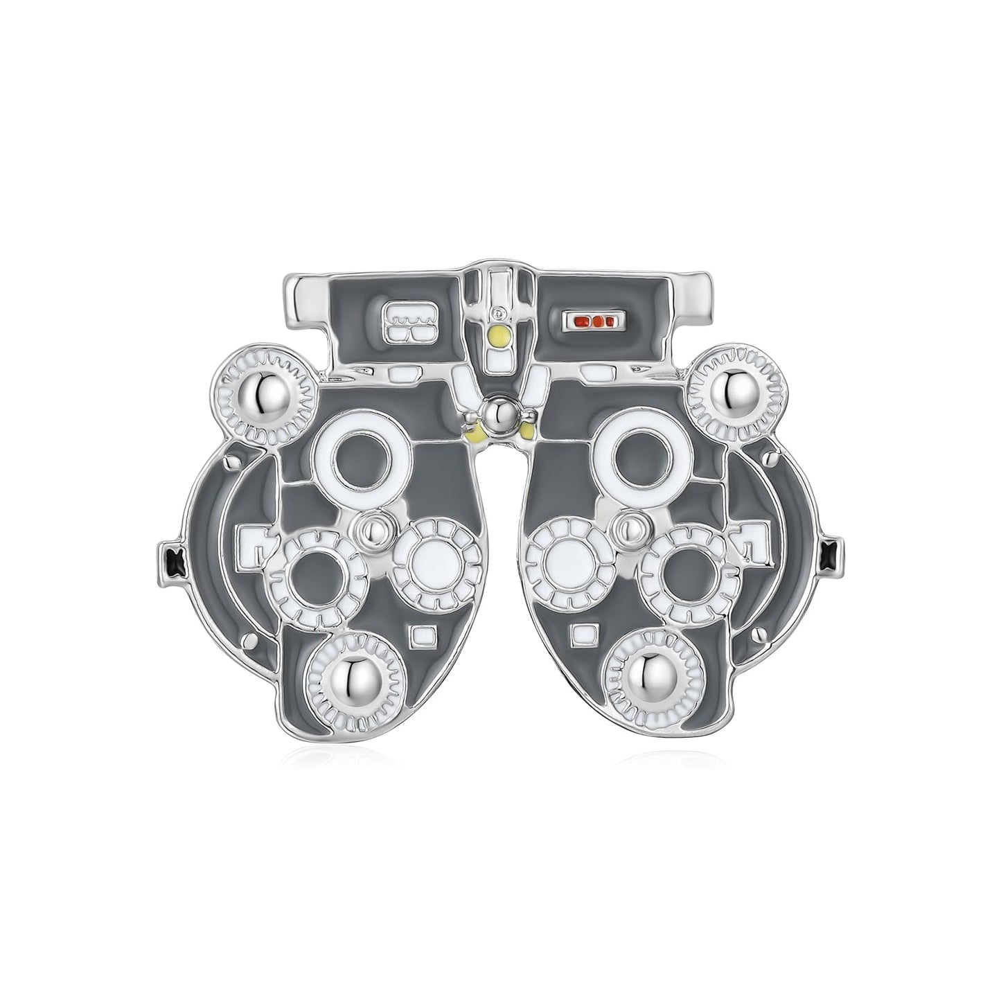 Medical Optometrists Enamel Brooch Ophthalmology Vision Test Optometry Pin Jewelry for Doctor Nurse Backpack Lapel Badge
