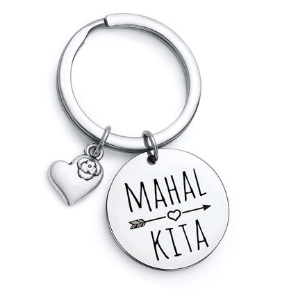 NOTHERS RSZOTW Valentine's Day Keychain Filipino Keychain Husband Gift Valentine's Day Philippines Jewelry Wife Gift