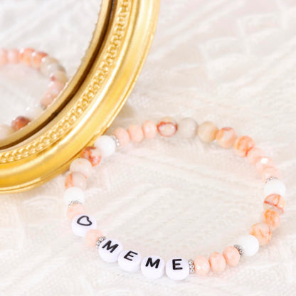 HUTIMY Meme Gift Grandma Women from Grandson Birthday Best Mothers Day Funny Meme Bracelet