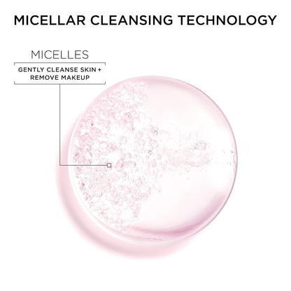 Garnier SkinActive Micellar Water Gift Set, Face Cleansing Holiday Skin Care Kit with Travel Size Micellar Facial Cleansers, Includes Original, Waterproof and Vitamin C Formulas, 1 Kit
