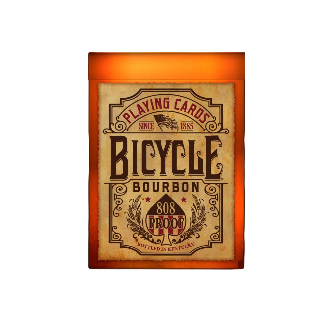 Bicycle Bourbon Playing Cards Brown'