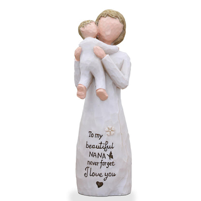 Nana Gifts, Gifts for Nana, Grandma Gift, for Grandma, Sculpted Hand-Painted Figurine