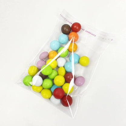 Morepack Self Sealing Cellophane Bags Self Adhesive,3x3 Inches Clear Resealable Cellophane Bags 200Pieces (Mini Size)