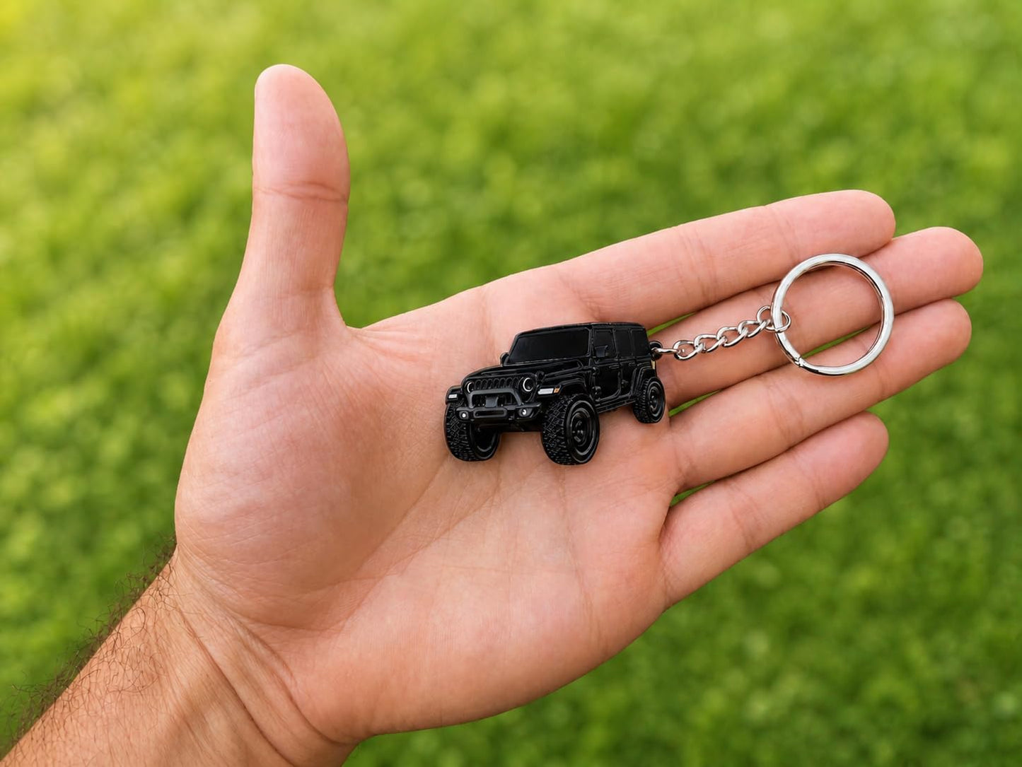 Jeep Wrangler Keychain - Officially Licensed Jeep Rubicon Accessories JL Key Chain JKU 2024 2023