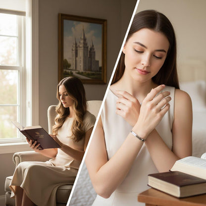 Missionary Bracelet 548 Days | Called to Serve Scripture Cuff Stainless Steel Adjustable Christian Faith Jewelry for Women