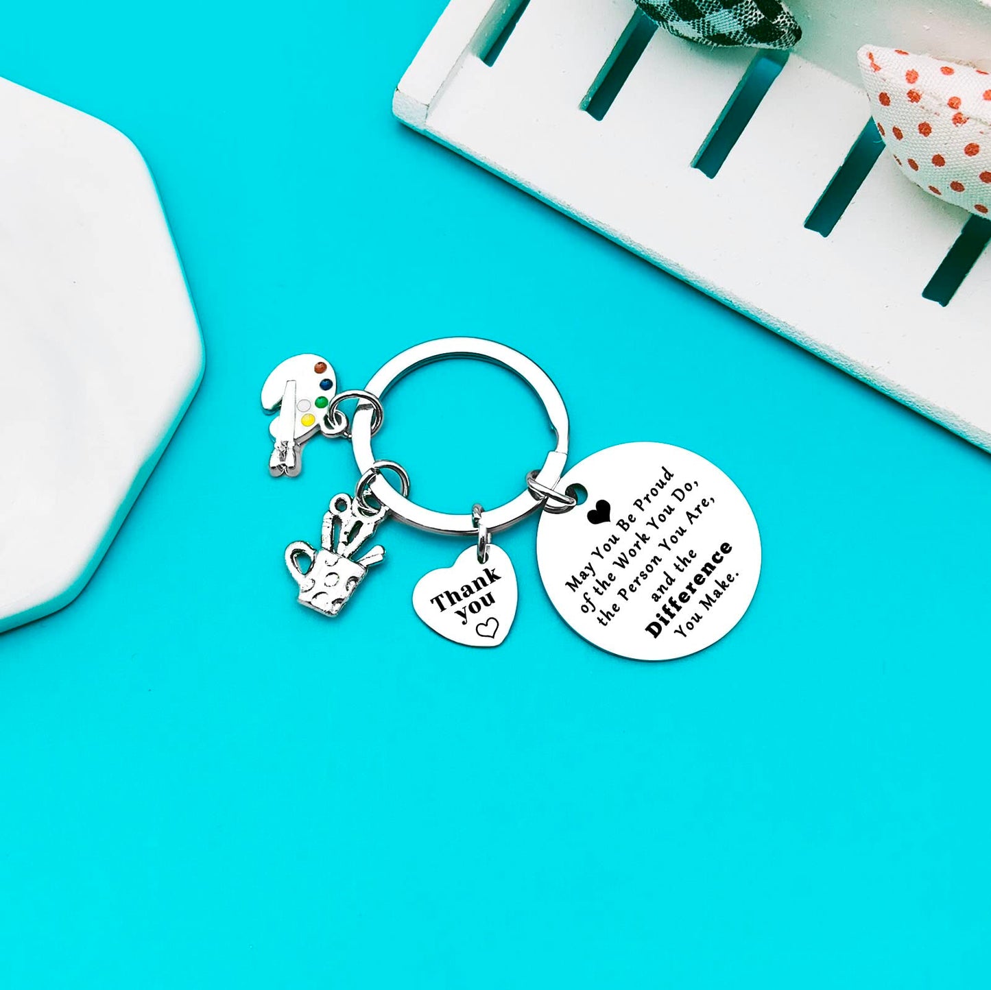Xiahuyu Thank You Gifts for Art Teacher Painter Artist Appreciation Gifts Art School Graduation Gift Arts Student Gift Leaving Retirement Christmas Birthday Teachers Day Presents