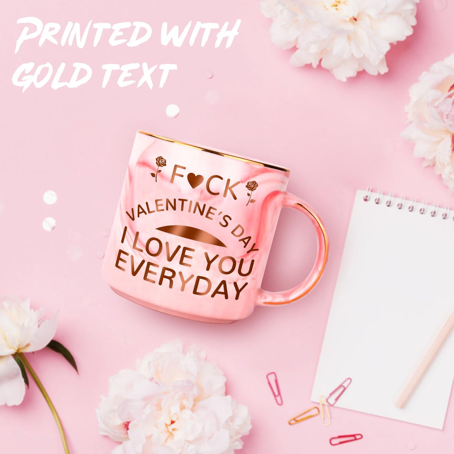 SAPGIF Valentines Gifts for Her, Funny 12 OZ Coffee Mug Gifts for Girlfriend Wife from Boyfriend Husband Him, Cute Stuff for Women Her, Naughty Valentines Presents Gift Ideas