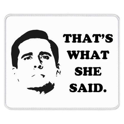 The Office Merchandise Mouse Pad for Desk or Gaming, Funny Gifts for Coworkers, Fans of The Office TV Show, Michael Scott