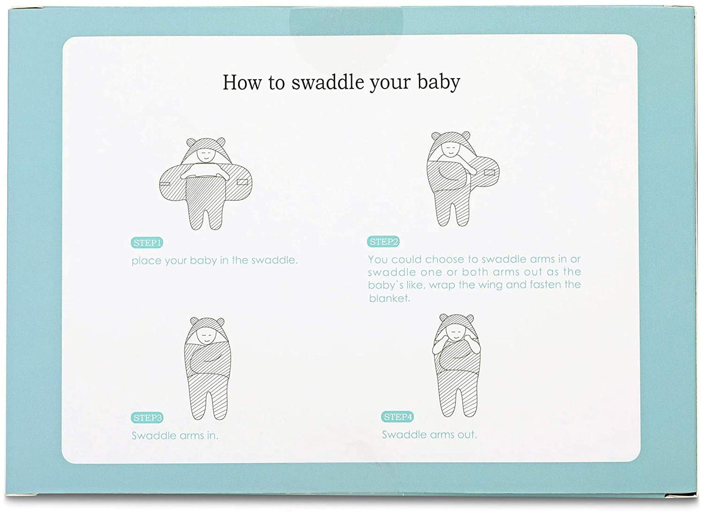 BlueMello Baby Bear Swaddle Blanket | Ultra-Soft Plush Essential for Infant 0-6 Months | Receiving Swaddling Wrap White | Ideal Newborn Registry and Toddler Accessories | Perfect Baby Boy Shower Gift