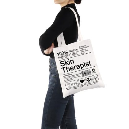 G2TUP Esthetician Gift Tote Bag for Skin Therapist & Cosmetology Gift Lovers