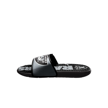FOCO mens NFL Team Logo Athletic Sport Shower Flip Flop Sandals Gel Slides