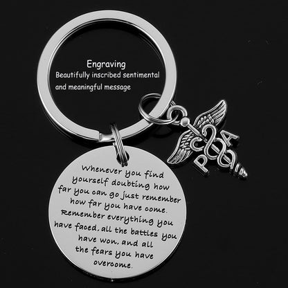 Physician Assistant Keychain Gifts For Women Men Keychain Graduation Best Future Pa Ever Physicians Assistant Pa Keychain