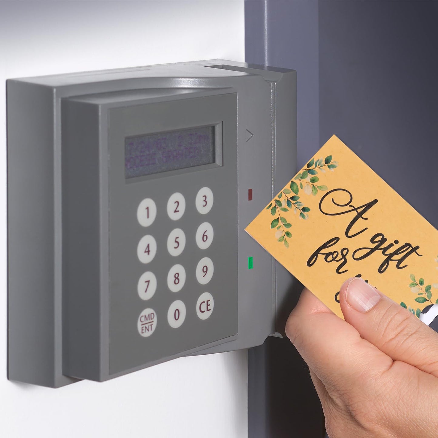 Ceiba Tree 300Pcs Kraft Card Sleeves Credit Card Gift Protector Hotel Key Holders Mini Business Envelopes