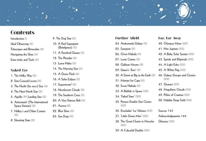 50 Things to See in the Sky: (illustrated beginner's guide to stargazing with step by step instructions and diagrams, glow in the dark cover) (Explore More)