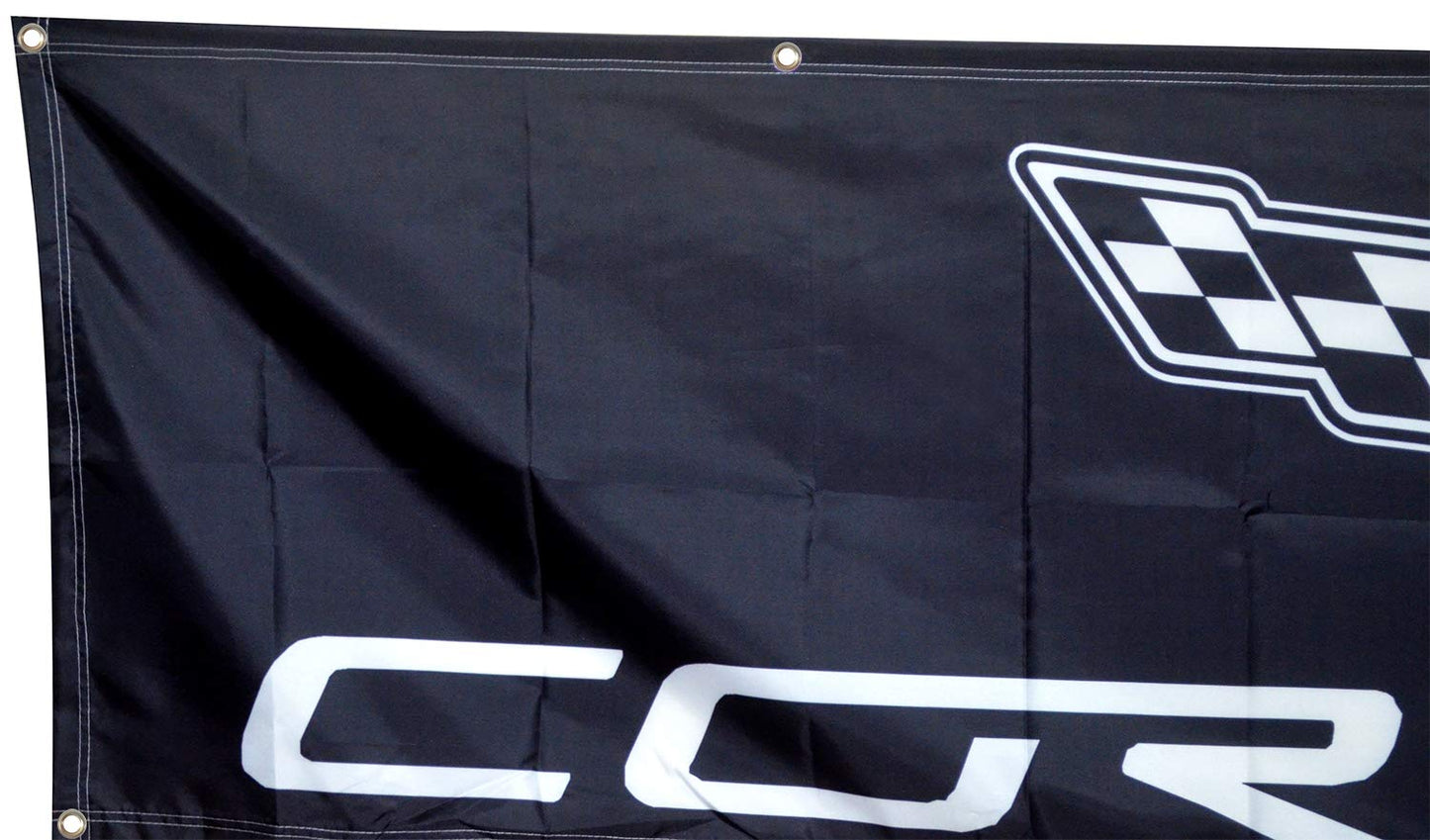 Corvette Flag Mechanic Chevy Banner 2x8ft