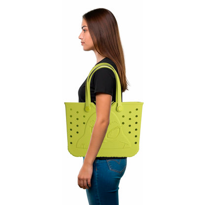 Dr. Seuss The Grinch Rubber 16.5" EVA Molded Gummy Tote