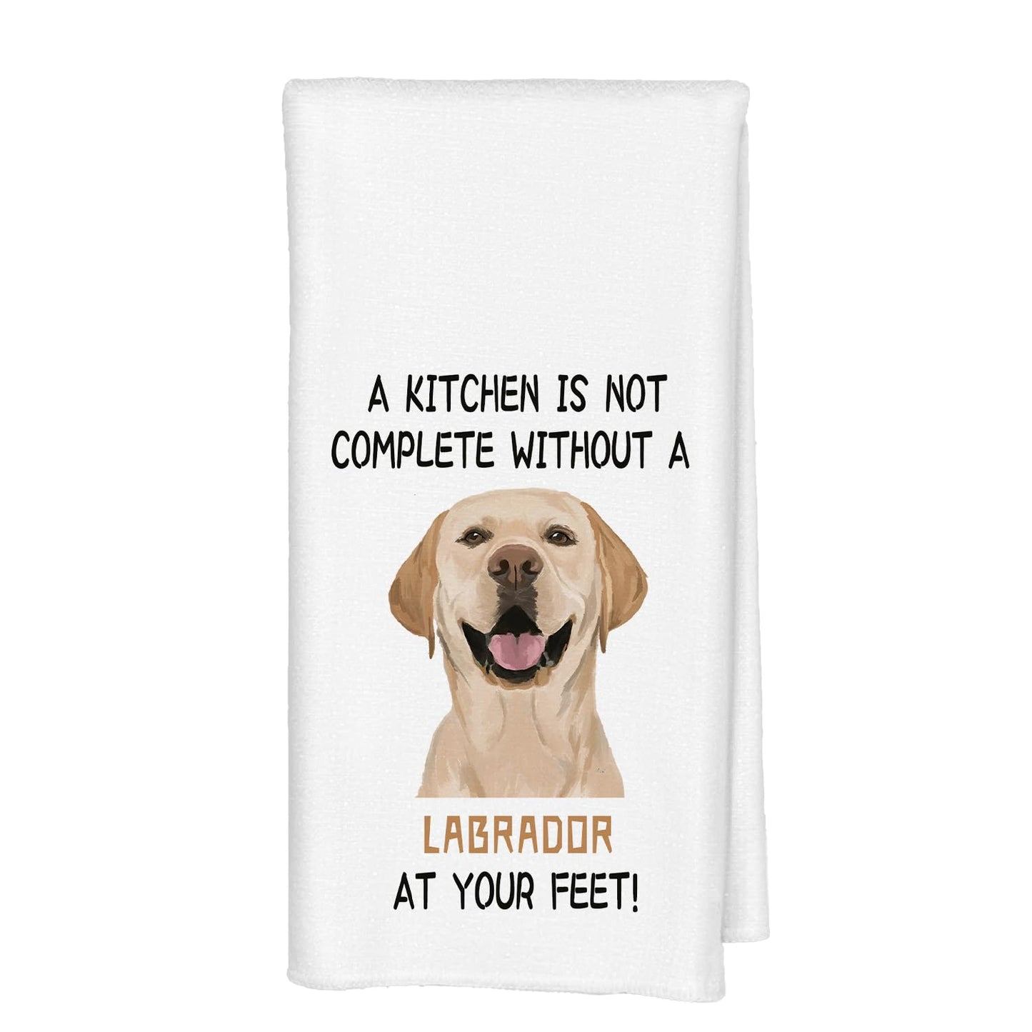 Labrador Retriever Gifts Kitchen Towels, Yellow Labrador Retriever Gifts Hand Towels for Kitchen, Yellow Lab Gift, Dog Kitchens Decor, 16x24 Inches
