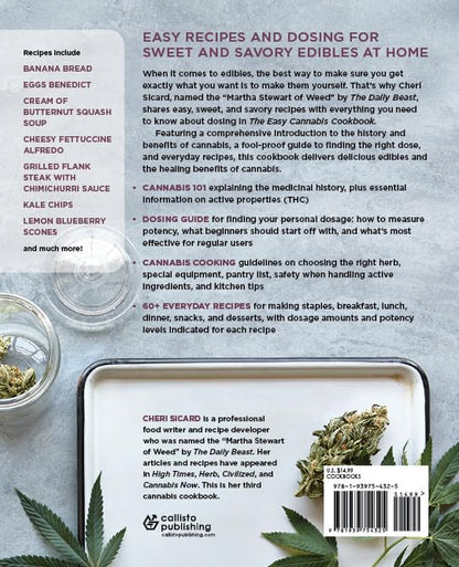 The Easy Cannabis Cookbook: 60+ Medical Marijuana Recipes for Sweet and Savory Edibles