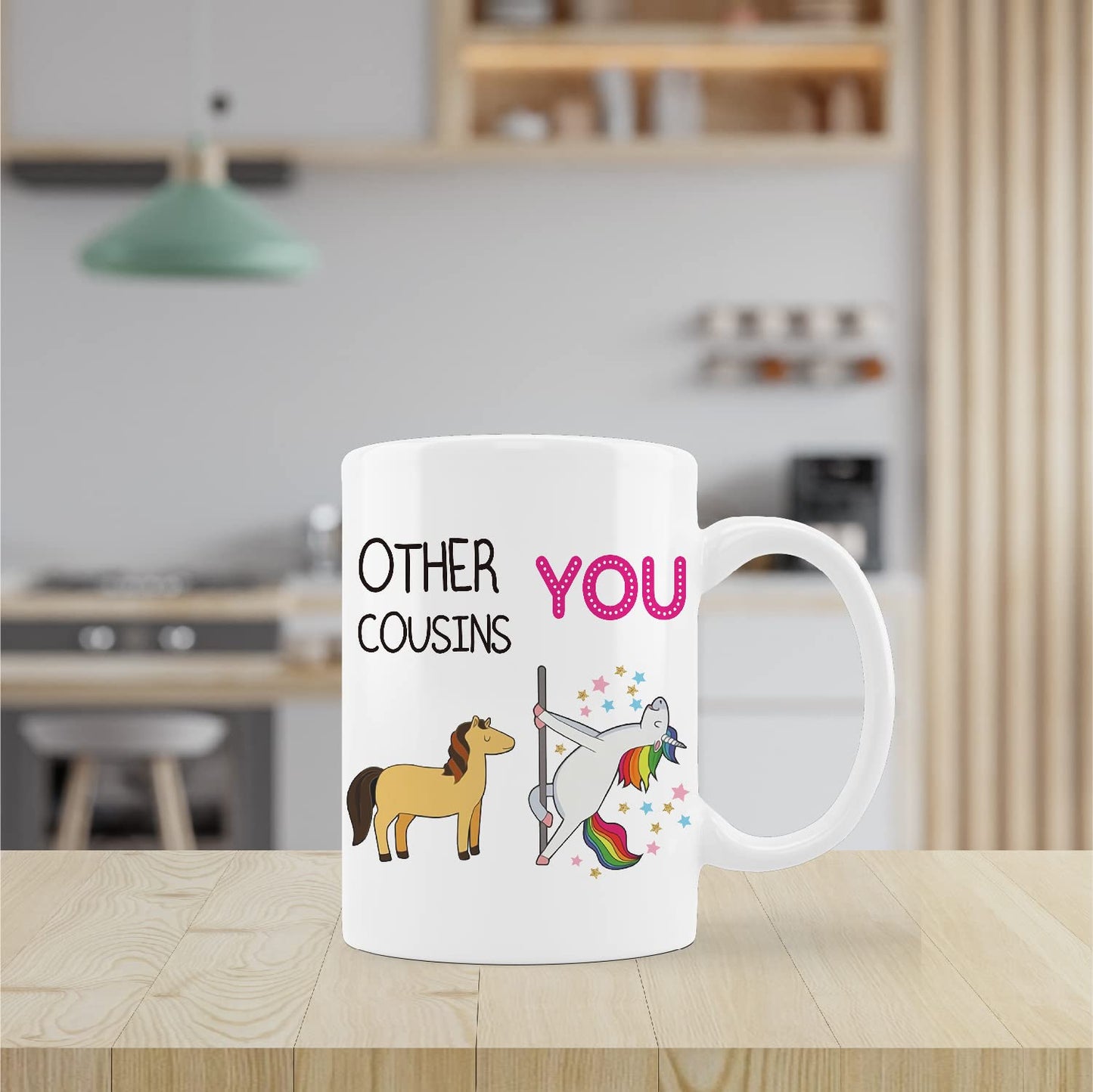 kunlisa Cousins Coffee Mugs for Women Men,Cousins Gifts for Cousin Birthday Gifts for Women Female, Mug-11oz Cup