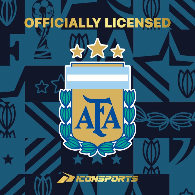 Icon Sports Officially Licensed Soccer Argentina Team Hoodie - Unisex Adult - 117PH