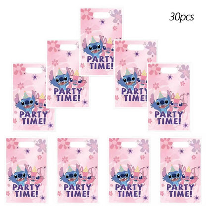 Higyther For Stitch party gift bags 30PCS, supplies, and decorations. Perfect for cartoon parties, ideal for kids, and great for family events, prizes.