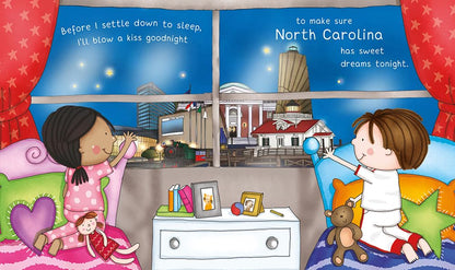 Night-Night North Carolina: A Bedtime Board Book of North Carolina Landmarks