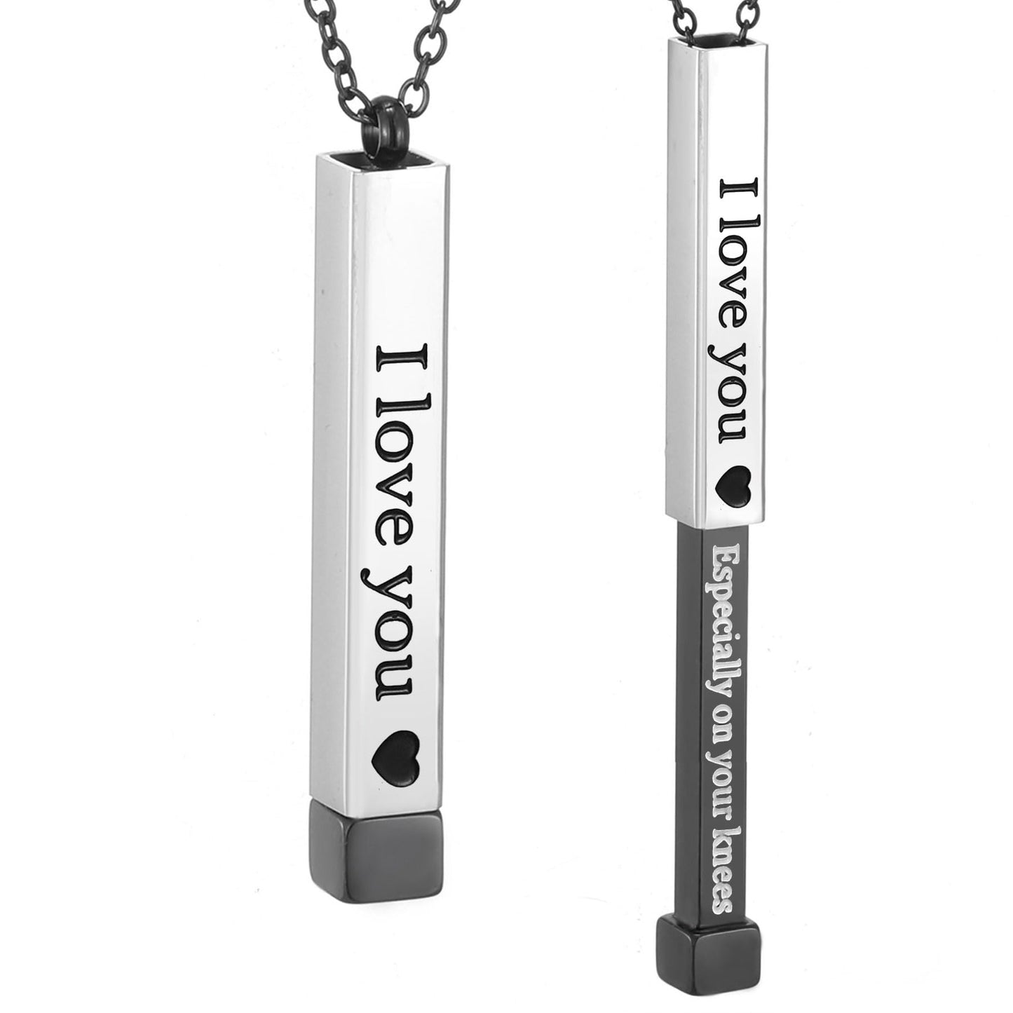 SKQIR Be Kind of a Badass Necklaces for Women with Hidden Message To Best Friends Sisters Funny Inspirational Gifts Vertical Bar Pendant Necklaces Jewelry Gag Gifts for Women