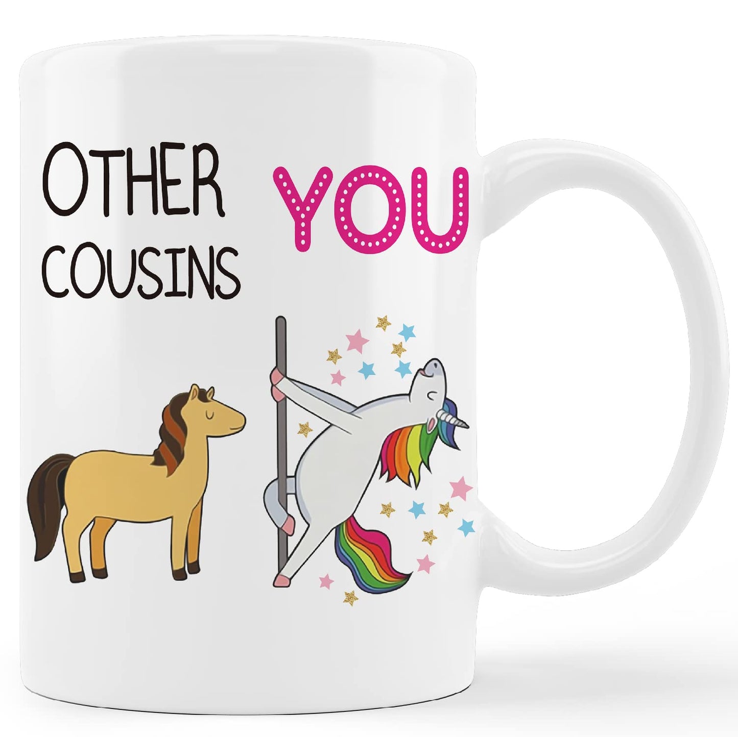 kunlisa Cousins Coffee Mugs for Women Men,Cousins Gifts for Cousin Birthday Gifts for Women Female, Mug-11oz Cup