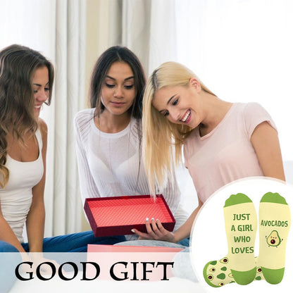 Gifts for Women Girl,Fruit Funny Socks - Christmas Birthday Fruit Gifts for Teen Girl Girlfriend Sisters Daughter