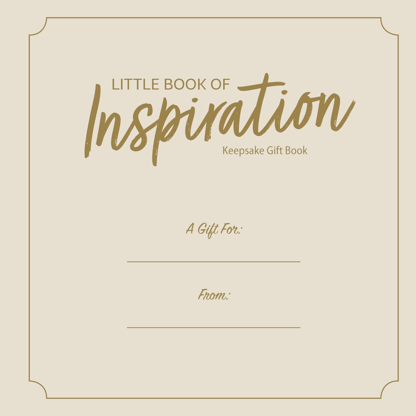 Little Book of Inspiration (Fox Chapel Publishing) Beautiful Gift Book with Uplifting Quotes from Walt Disney, Beyoncé, Nelson Mandela, Eleanor Roosevelt, and More (Thinking of You)