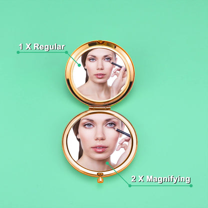 Confirmation Sponsor Gifts Sponsor Gifts Compact Makeup Mirror Sponsor Thank You Gift Christian Faith Gift AA Sponsor Gift NA Addiction Recovery Gift Folding Makeup Mirror Birthday Gifts
