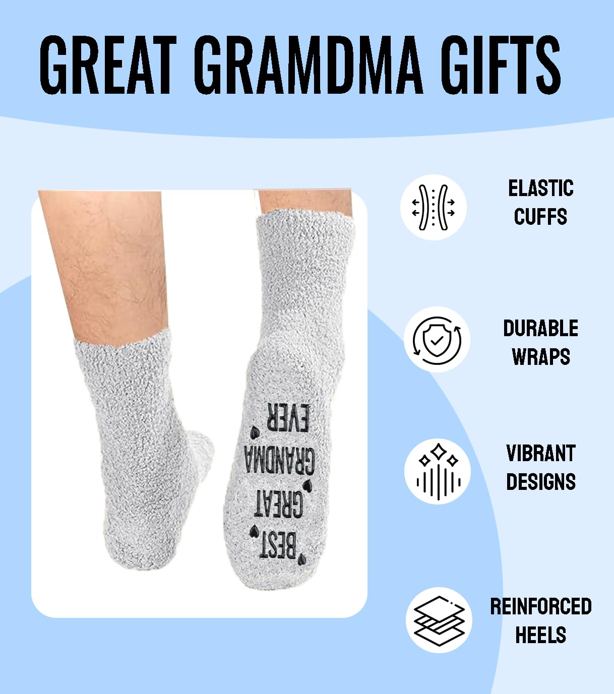 Great Grandma Gifts, Great Grandma Socks Christmas Gifts