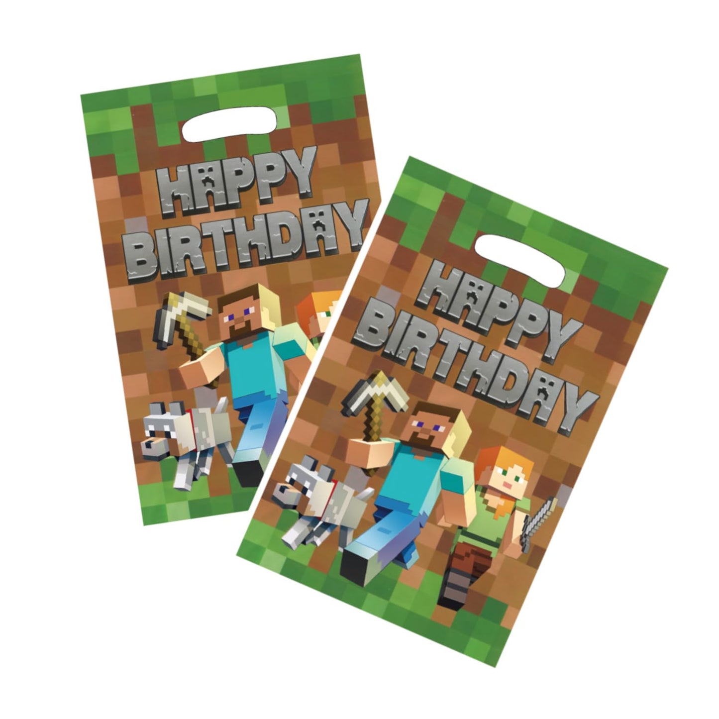 For Pixel party gift bags 30PCS, supplies, and decorations. Perfect for cartoon parties, ideal for kids, and great for family events, prizes,