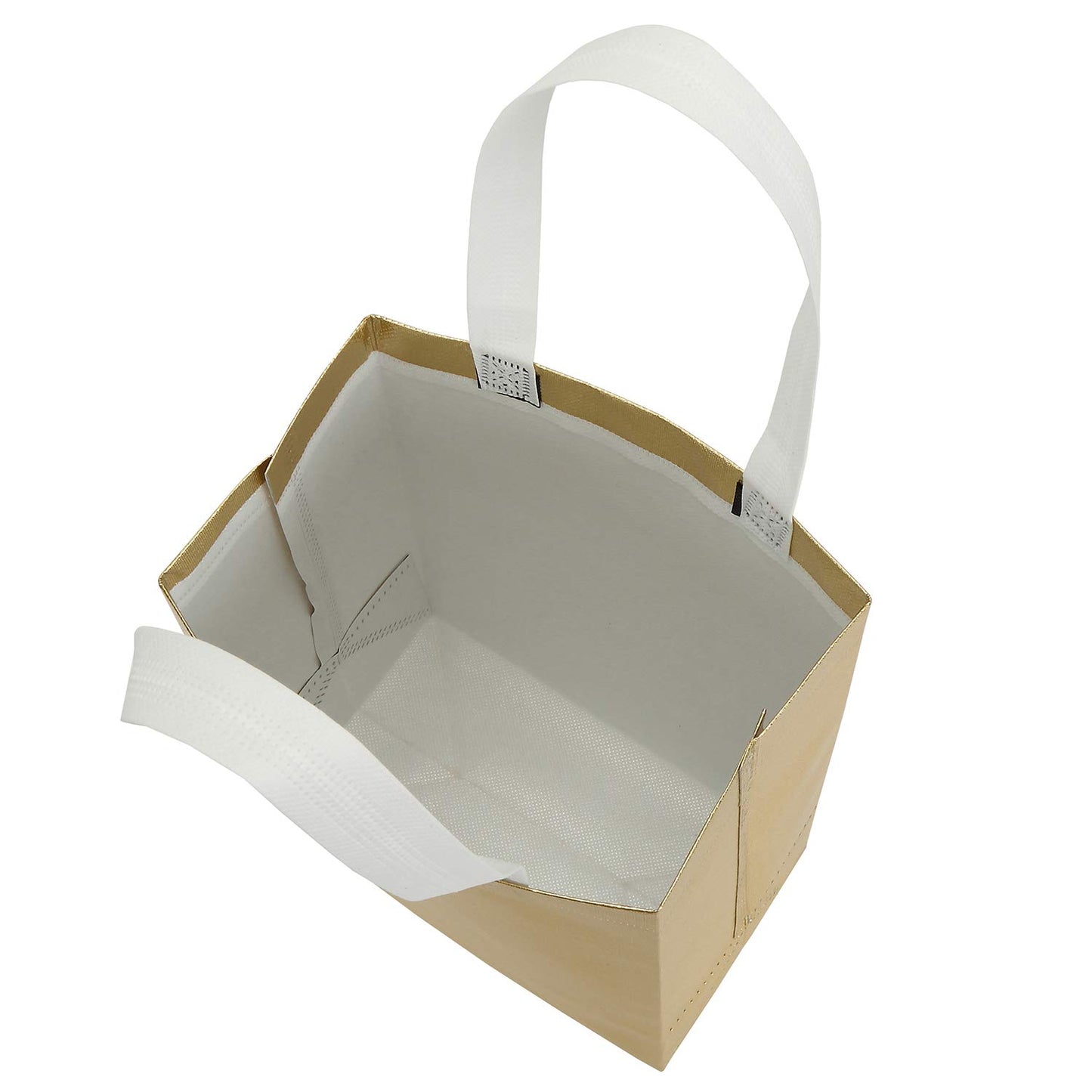 Tosnail 40 Pack 10 x 8 Inch Reusable Present Gift Bag, Medium Grocery Bags, Shopping Tote Bag for Weddings, Birthday, Party