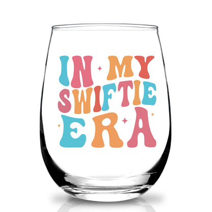 Swifft Gifts,Music Lovers Gift for Women Girls Men Friends Sister,Swifft Merch Fans Gifs,Music Lover Giftts for Christmas,Women Birthday Giftss Wine Glass