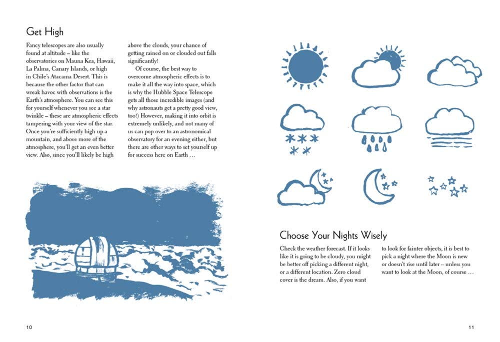 50 Things to See in the Sky: (illustrated beginner's guide to stargazing with step by step instructions and diagrams, glow in the dark cover) (Explore More)