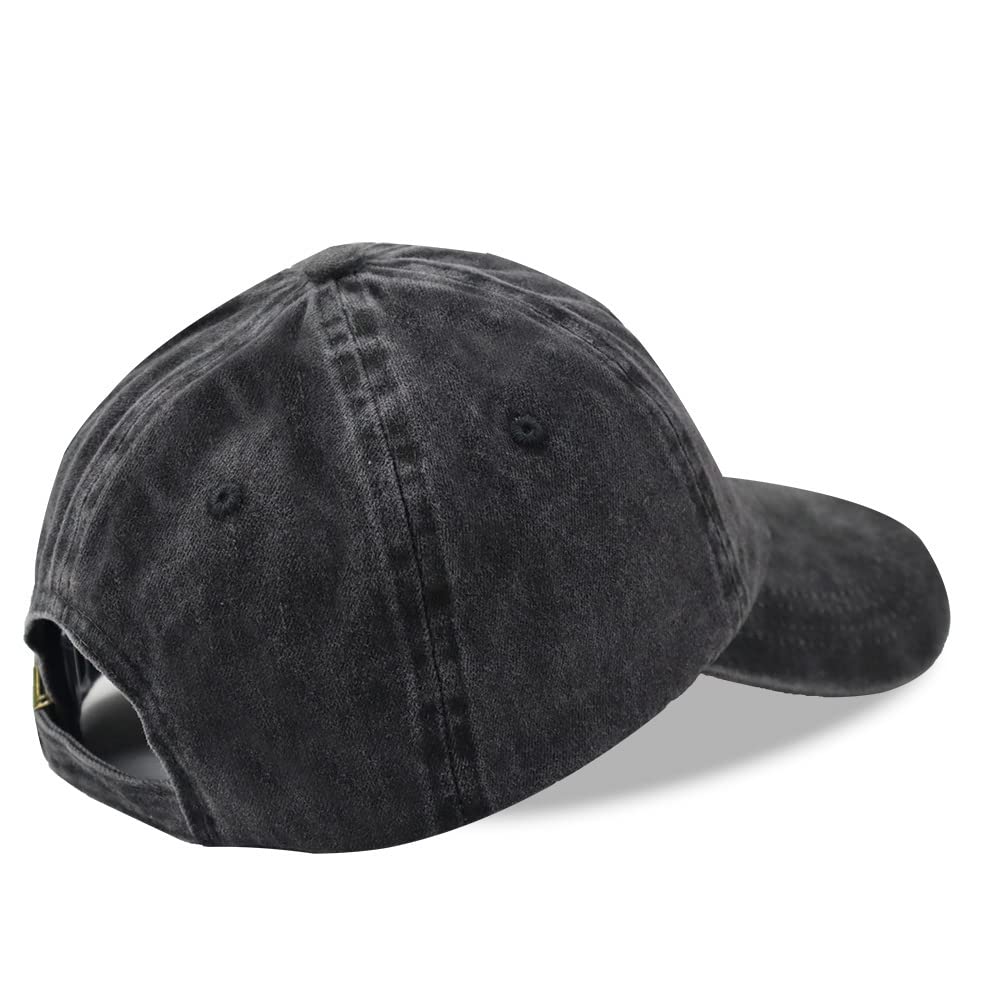 World’s Best Papa Hats for Men, Distressed Cotton Adjustable Dad Grandpa Baseball Cap Gifts for Abuelo Pappy