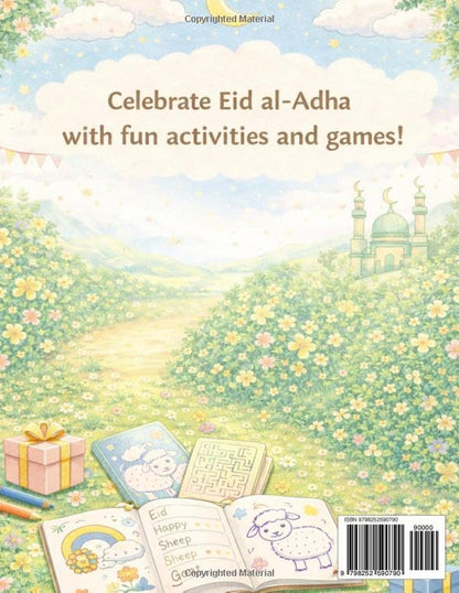 Eid al-Adha Activity Book for Kids: Coloring, Mazes, Puzzles & Games | Fun Islamic Activities for Muslim Kids Ages 3–8