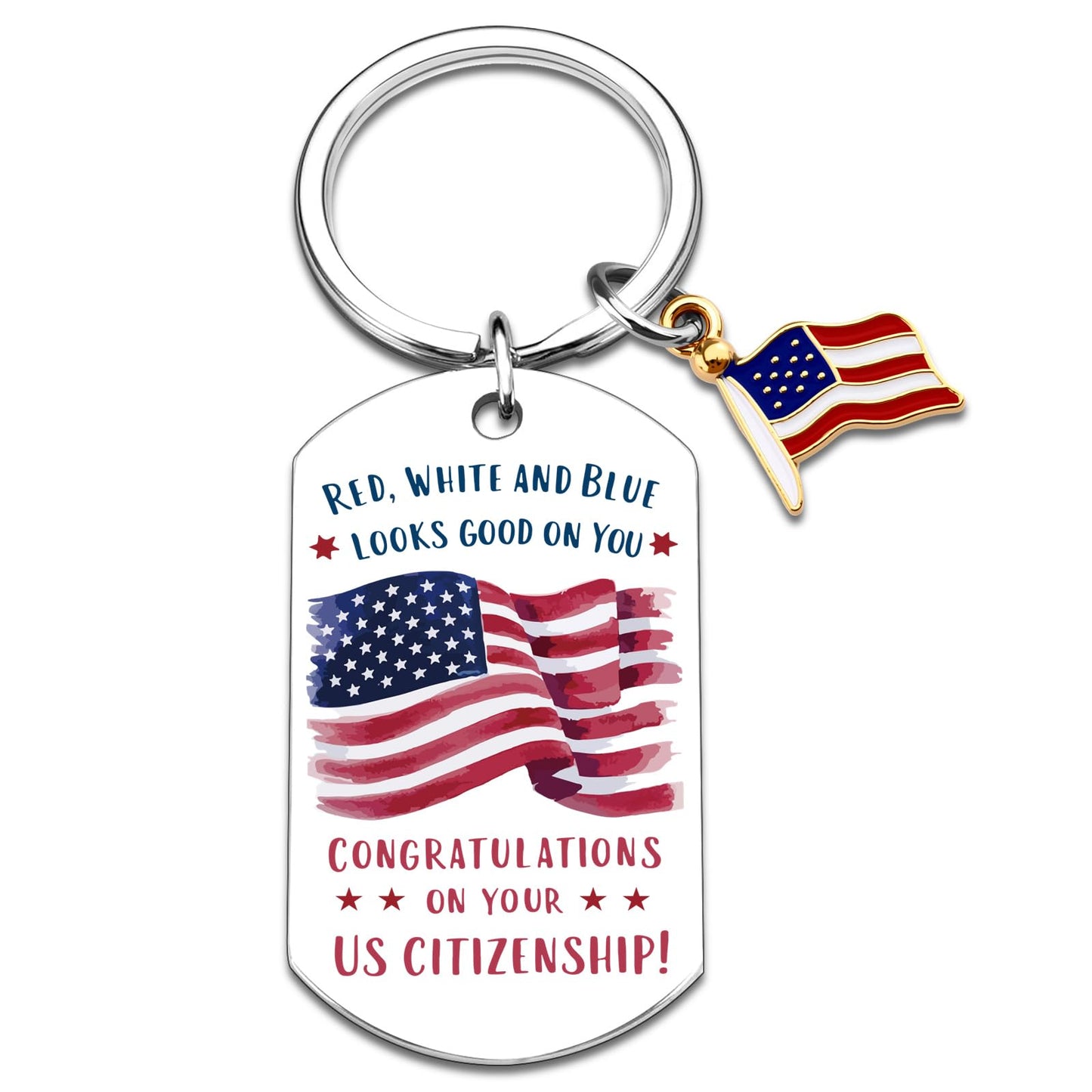 American Citizenship Gifts Proud To Be An American Gift For Women Men America Citizenship Congratulations Gifts For New US Citizen Mother Fathers Day Christmas