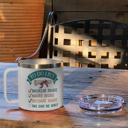PhD Mug, Doctor Graduation Gifts, Doctorate Graduation Tumbler Gifts, Future Doctor Gift for Women Men, Master Degree Tumbler 14OZ