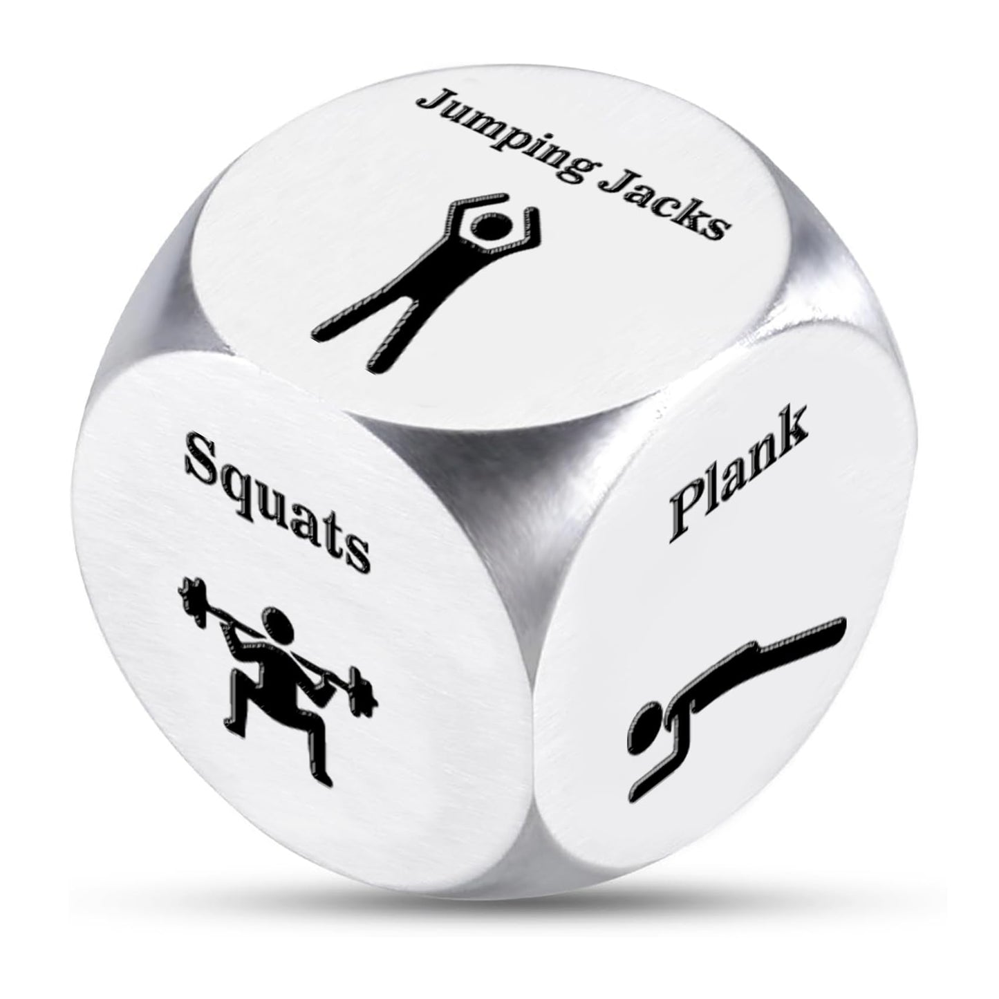 Bicfuiot Gym Gifts for Men Workout Fitness Gifts for Gym Rats Women Men Cool Fitness Lovers Stocking Stuffers Funny Exercise Gift Equipment Home Workout Accessories Gear Decision Dice