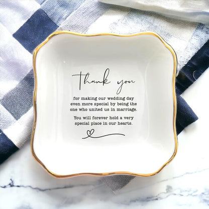 Wedding Officiant Gift, Officiant Ring Dish, Inspirational Gifts for Her, Thank You Officiant Gift, Officiant Woman Gift, Appreciation Gift, Wedding Planner Gift, Pastor Gifts, Officiant Woman Gift
